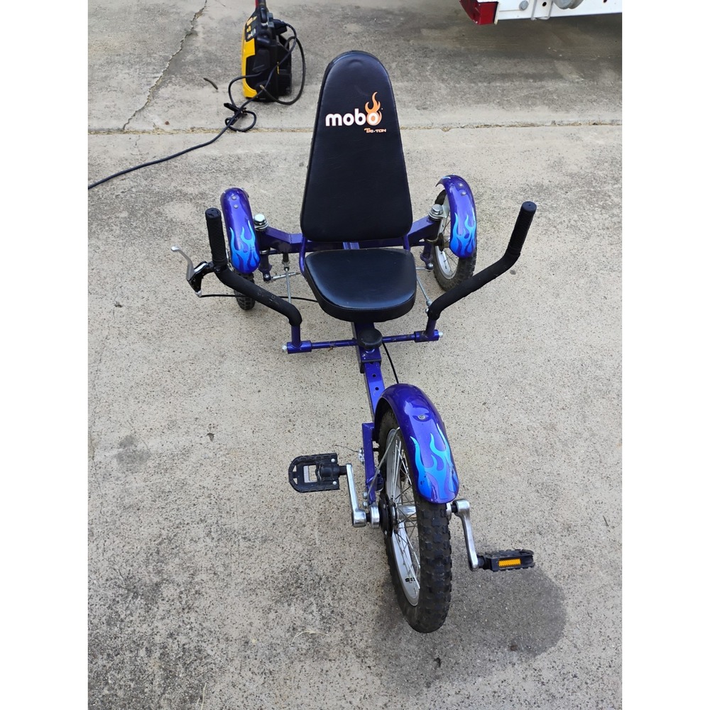 Mobo Triton Pro Tri-501R Ultimate Three-Wheeled Cruiser - Blue Flame